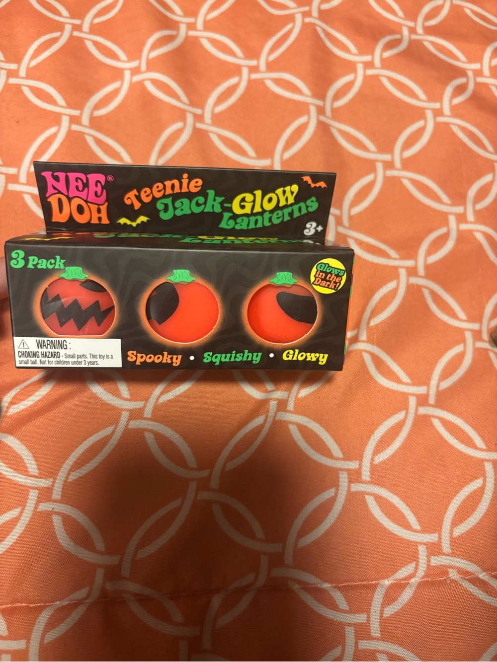 NeeDoh Teenie Jack Glow Lanterns